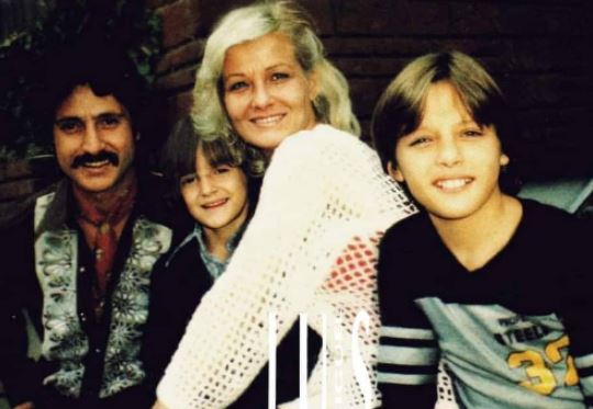 Sergio Basteri parents Luisito Rey and Marcela Basteri and siblings Luis Miguel and Alejandro